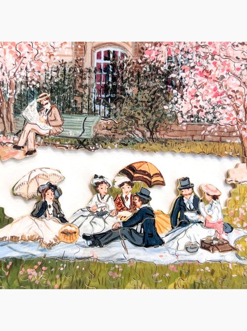 Puzzle L'après-midi au Parc Monceau de Delacroix - Kiabi