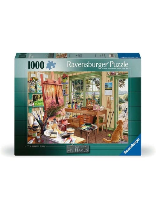 Puzzle l'atelier de l'artiste 1000 pcs - Kiabi