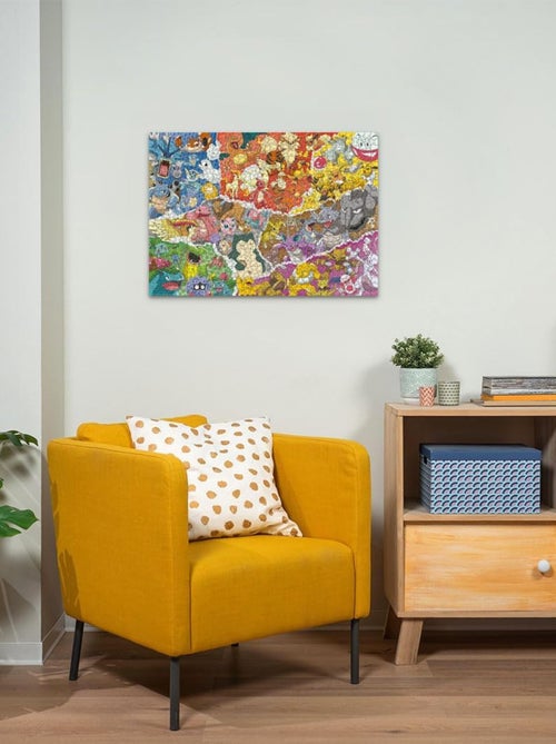 Puzzle L'aventure Pokémon 1000 pièces - Kiabi Puzzle L'aventure Pokémon 1000 pièces - Kiabi