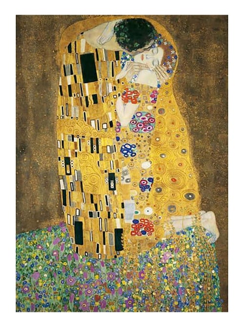Puzzle Le baiser de Klimt 1000 pcs - Kiabi