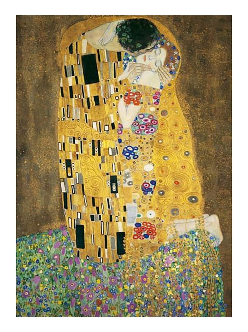 Puzzle Le baiser de Klimt 1000 pcs N/A - Kiabi