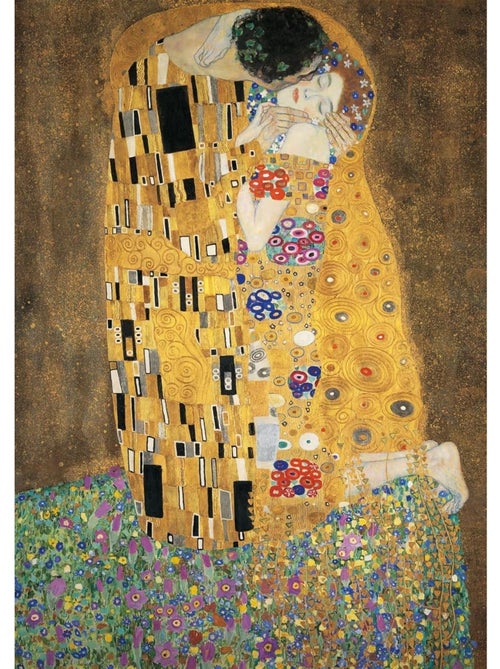 Puzzle Le baiser de Klimt 1500 pcs - Kiabi