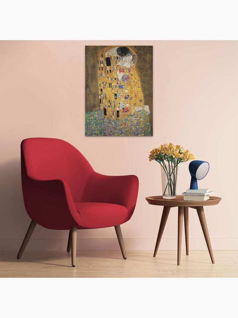 Puzzle Le baiser de Klimt 1500 pcs N/A - Kiabi