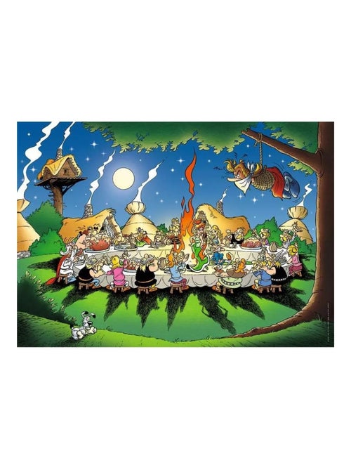 Puzzle Le banquet Astérix 1500 pièces - Kiabi