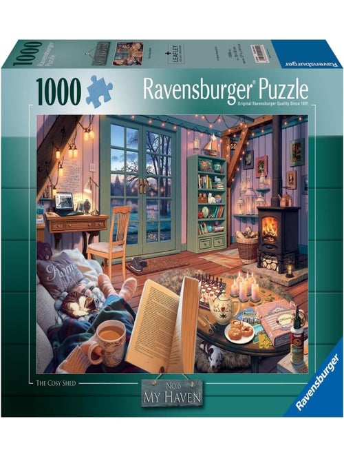 Puzzle Le cabanon cosy 1000 pcs - Kiabi