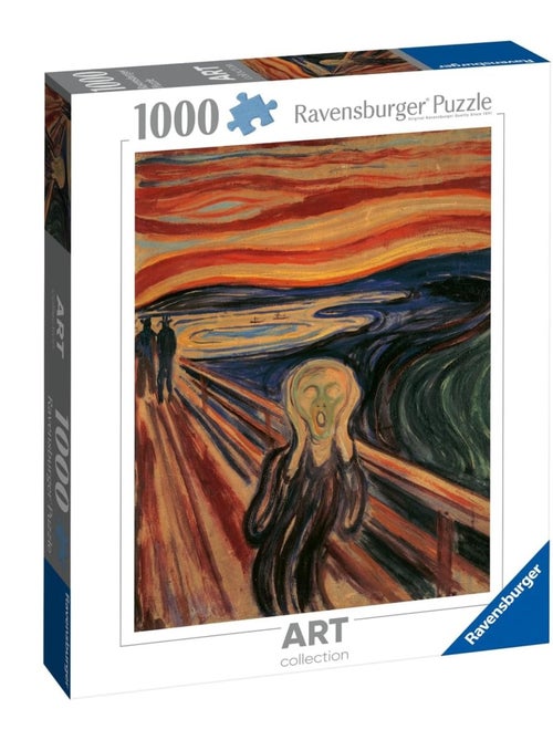 Puzzle le cri edvard munch 1000 pcs - Kiabi