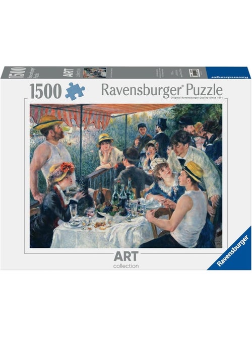 Puzzle le déjeuner des canotiers de renoir 1500 pcs - Kiabi
