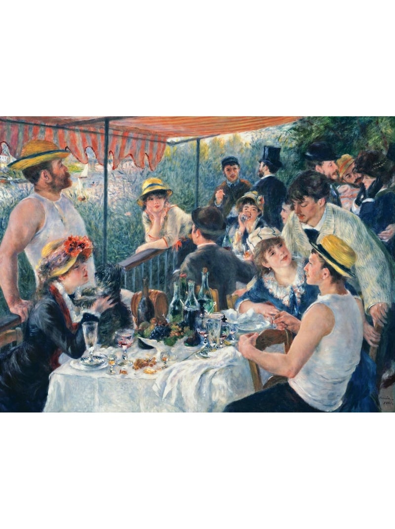 Puzzle le déjeuner des canotiers de renoir 1500 pcs N/A - Kiabi