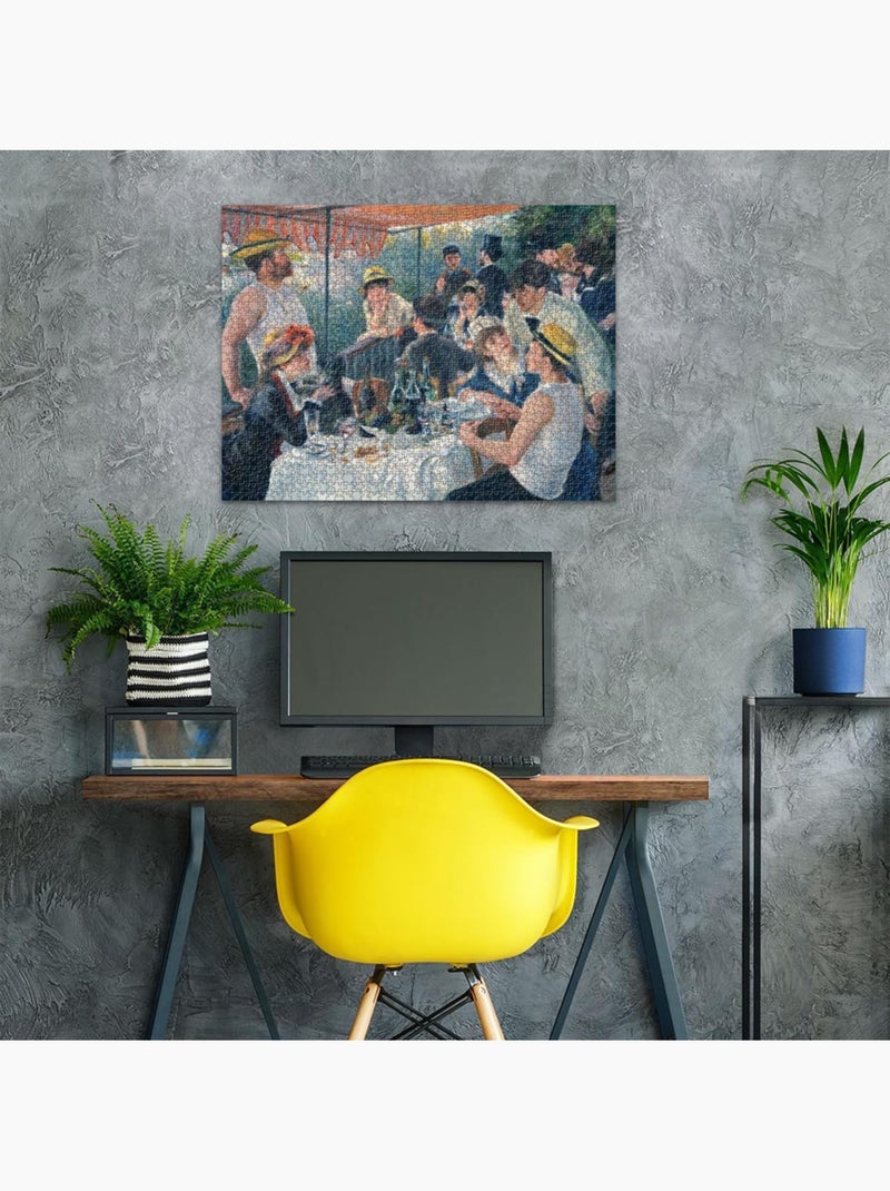 Puzzle le déjeuner des canotiers de renoir 1500 pcs N/A - Kiabi