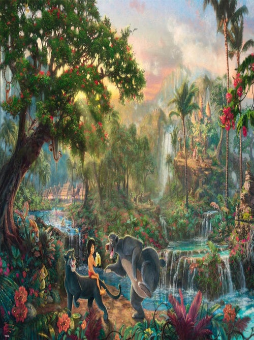 Puzzle Le Livre de la Jungle 1000 pcs - Kiabi