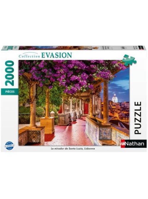Puzzle le mirador de santa luzia 2000 pcs - Kiabi