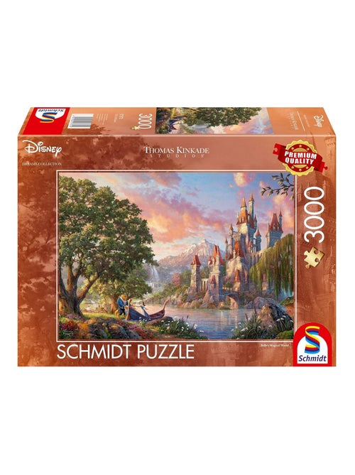 Puzzle le monde magique de belle 3000 pcs - Kiabi