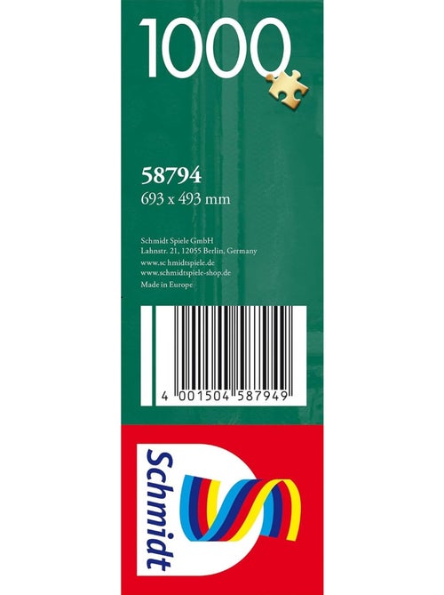 Puzzle le père noël vérifie sa liste 1000 pcs - Kiabi