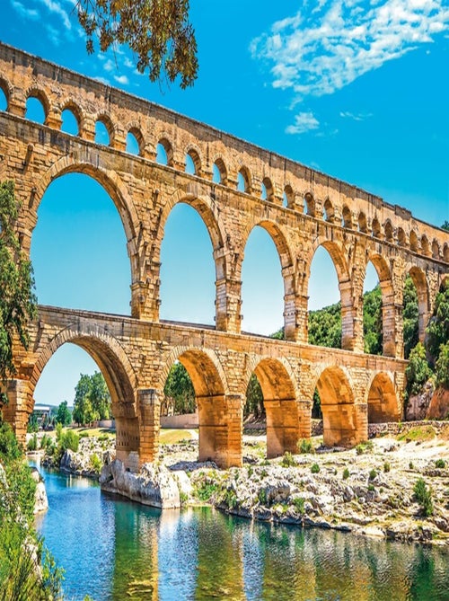 Puzzle Le pont du Gard 1000 pcs - Kiabi
