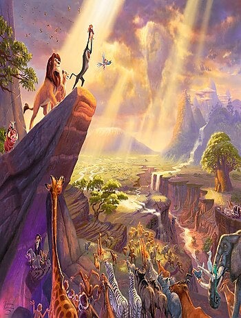 Puzzle Le Roi Lion 1000 pièces