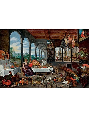 Puzzle Le sens du goût de Bruegel