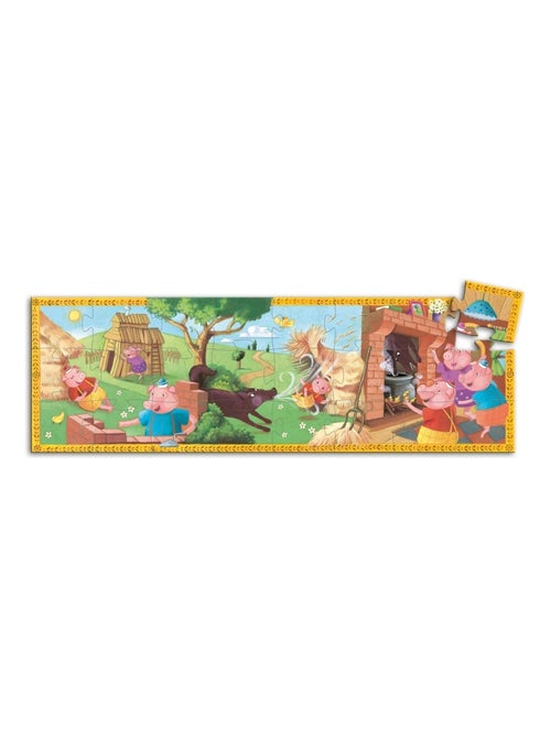 Puzzle les 3 petits cochons 24 pièces - Kiabi