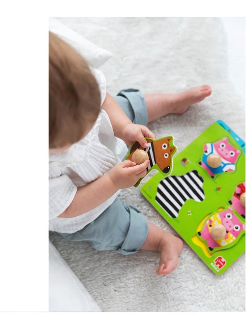 Puzzle les 3 petits cochons - Kiabi Puzzle les 3 petits cochons - Kiabi
