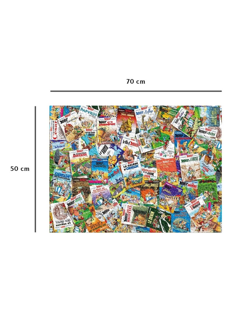 Puzzle Les albums d'Astérix 1000 pièces N/A - Kiabi