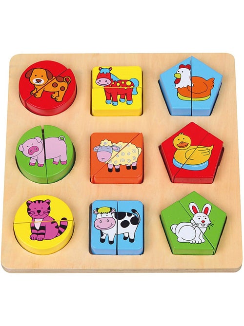 Puzzle les animoitiés - Kiabi Puzzle les animoitiés - Kiabi