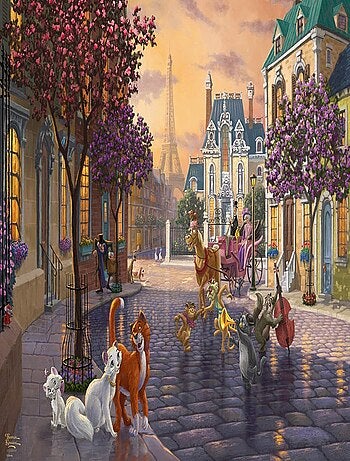 Puzzle Les Aristochats 1000 pcs