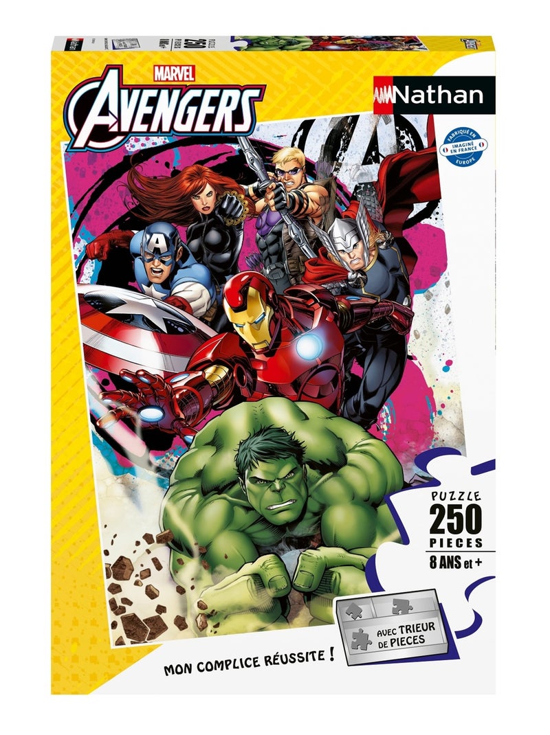 Puzzle Les Avengers en action 250 pcs N/A - Kiabi