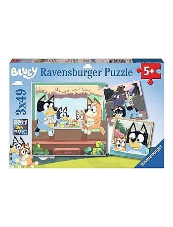 Puzzle Les aventures de Bluey 3x49 pcs