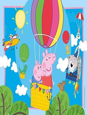 Puzzle Les aventures de Peppa Pig 2x12 pcs