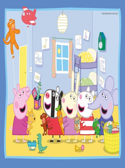 Puzzle Les aventures de Peppa Pig 2x12 pcs - Kiabi