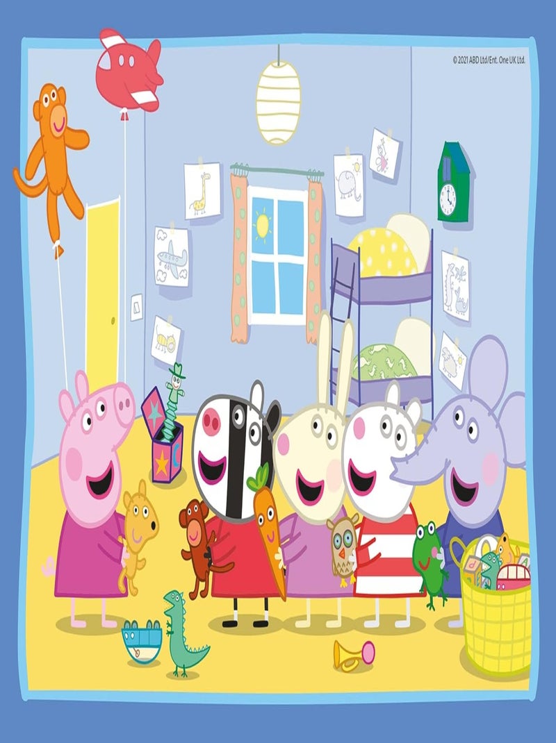 Puzzle Les aventures de Peppa Pig 2x12 pcs N/A - Kiabi