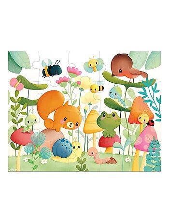 Puzzle les compagnons du jardin (20 pièces)
