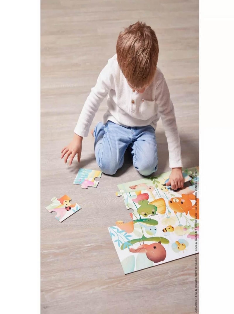 Puzzle les compagnons du jardin (20 pièces) N/A - Kiabi
