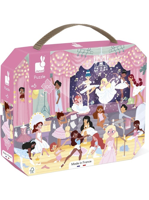 Puzzle les danseuses 100 pcs - Kiabi