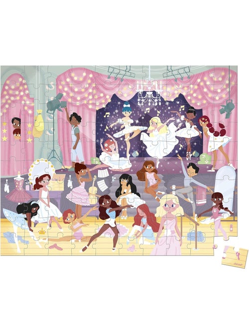 Puzzle les danseuses 100 pcs - Kiabi