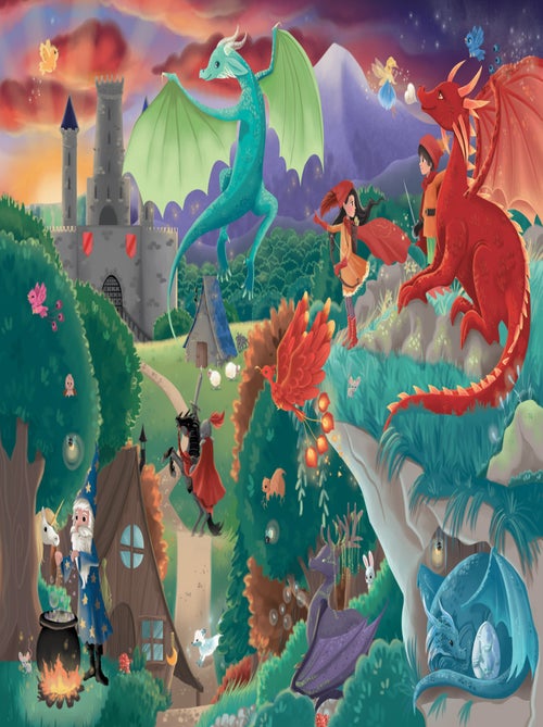 Puzzle Les Dragons - Kiabi