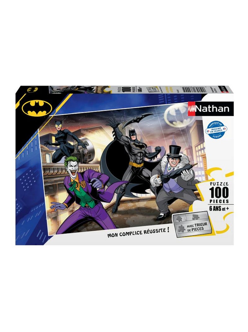 Puzzle Les ennemis de Batman 100 pcs N/A - Kiabi