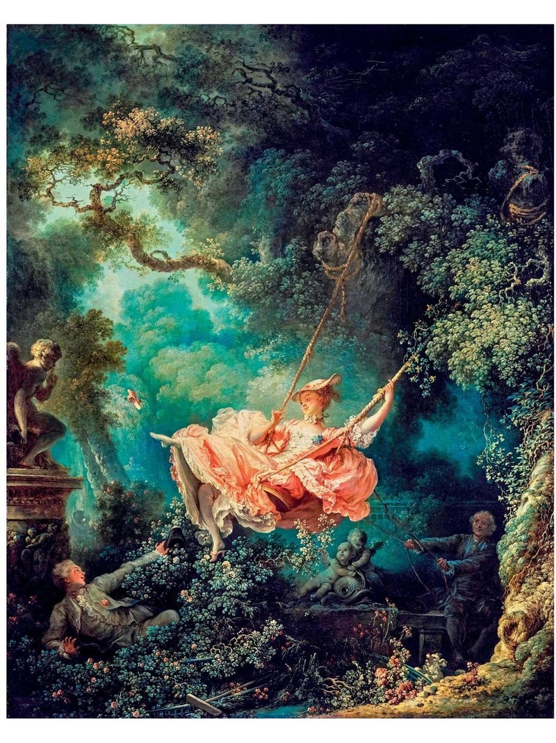 Puzzle Les hasards heureux de Fragonard N/A - Kiabi