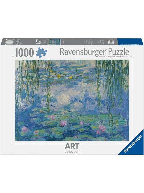 Puzzle les nymphéas claude monet 1000 pcs - Kiabi