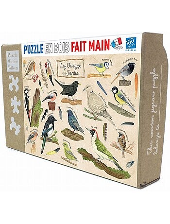 Puzzle Les oiseaux du jardin 100 pcs