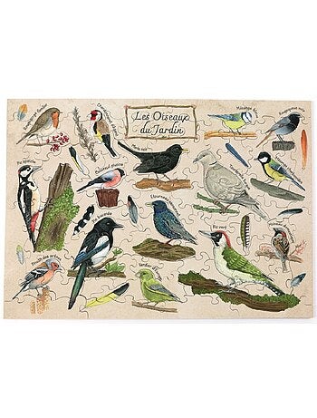 Puzzle Les oiseaux du jardin 100 pcs
