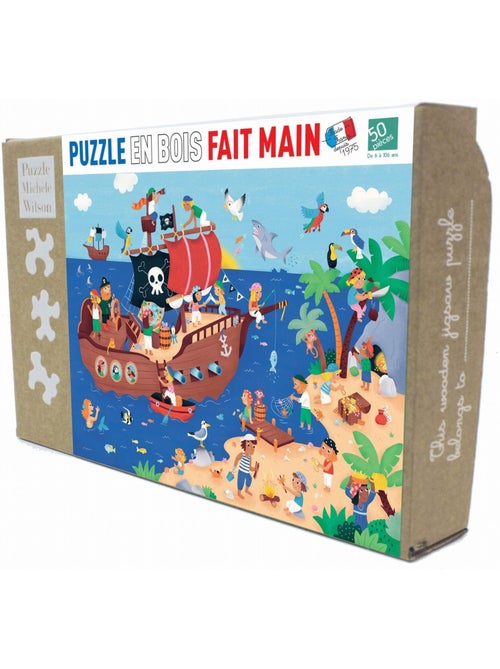 Puzzle Les pirates en vacances 50 pièces - Kiabi