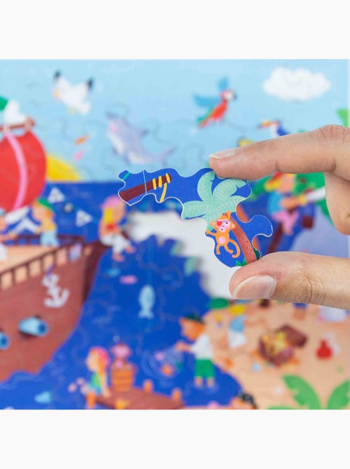 Puzzle Les pirates en vacances 50 pièces - Kiabi