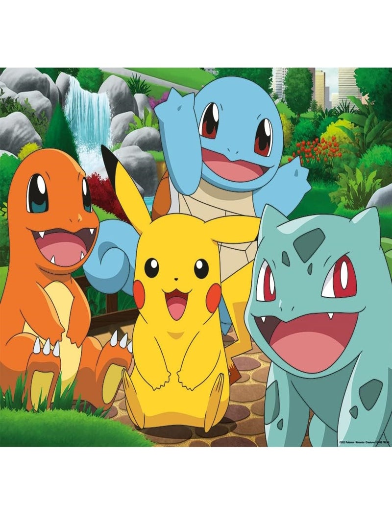 Puzzle Les Pokémon au parc 60 pcs N/A - Kiabi