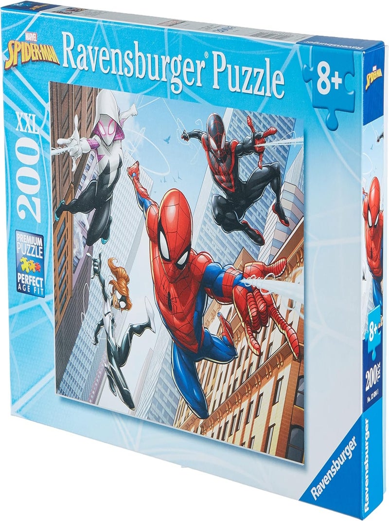 Puzzle Les pouvoirs de Spiderman 200 pcs XXL N/A - Kiabi