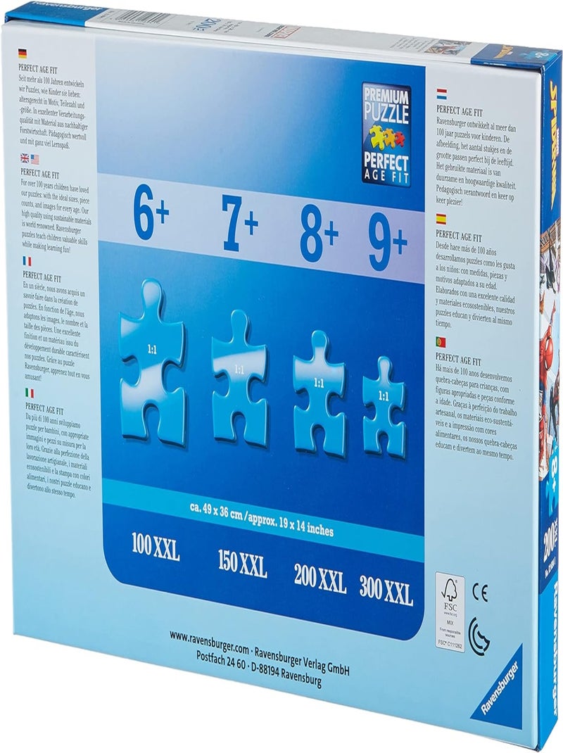 Puzzle Les pouvoirs de Spiderman 200 pcs XXL N/A - Kiabi