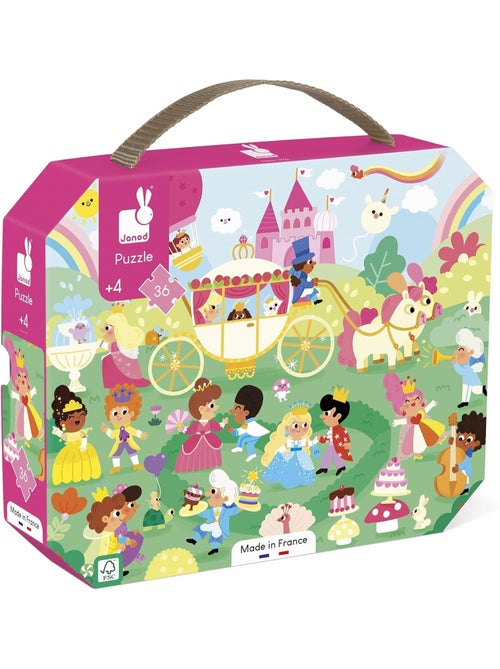 Puzzle les princesses 36 pcs - Kiabi