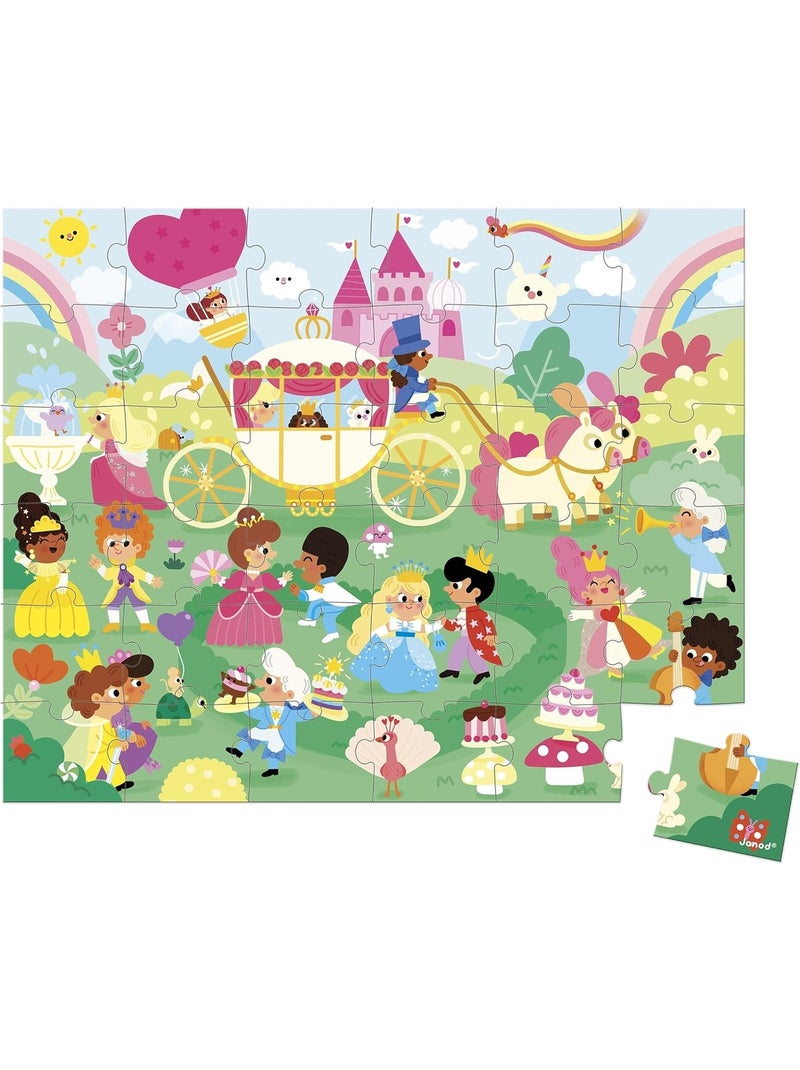 Puzzle les princesses 36 pcs N/A - Kiabi