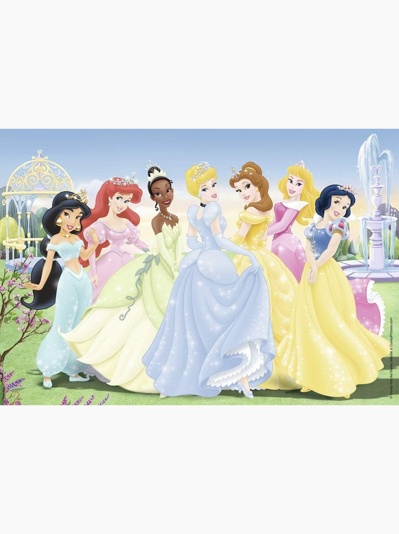 Puzzle Les princesses Disney 2x24 pcs N/A - Kiabi