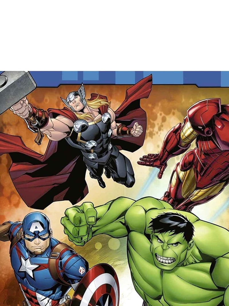 Puzzle Les puissants Avengers 3x49 pcs N/A - Kiabi