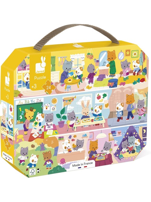 Puzzle les rituels 24 pcs - Kiabi
